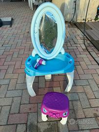 Tavolo trucchi frozen per bambina