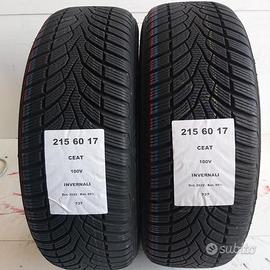 2 gomme 215 60 17 ceat a737