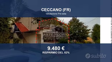 Immobile in asta di 80 m² a Ceccano
