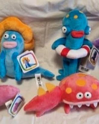 peluche marini collezione 6pz