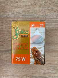 Lampada riscaldante per rettili