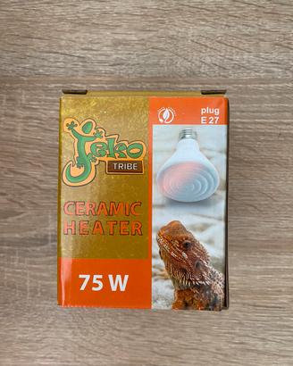 Lampada riscaldante per rettili