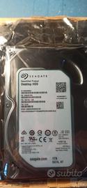 Seagate Barracuda  Hard disk 3.5" 1 TB - NUOVO -