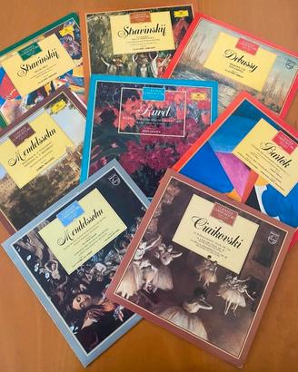Collana di 93 dischi in vinile musica classica