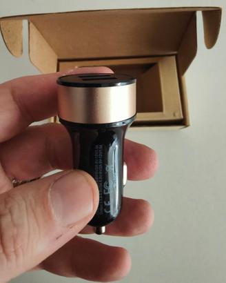 Ivoler adattatore 2 USB per auto