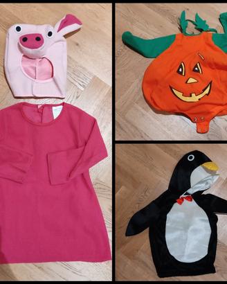 carnevale da 1 a 5 anni 