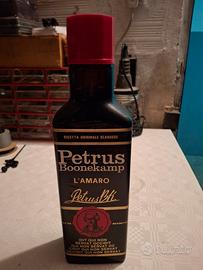 bottiglia vintage di amaro petrus boonekamp