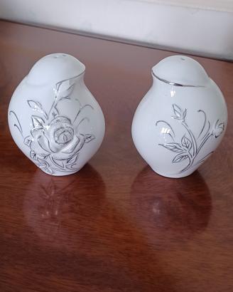 Set sale e pepe porcellana 
