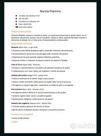 Lavoro come OSS / come addetto pulizie etc