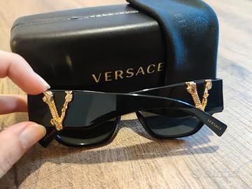 Occhiali da sole Versace 0VE4383 neri