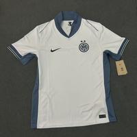 Maglia T-shirt Calcio Inter bianca blu nera Nike M