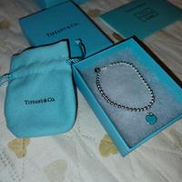 Bracciale Bead Heart tag blue tiffany