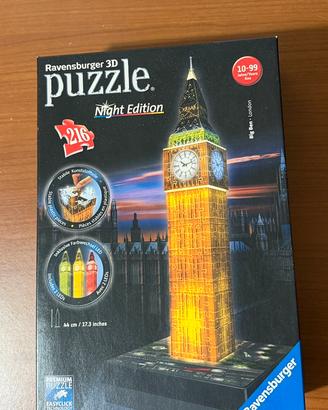 Ravensburger 3D Puzzle Big Ben Night Edition