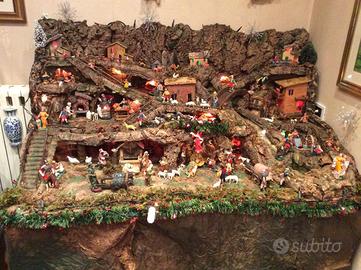 Presepe di Natale artigianale napoletano