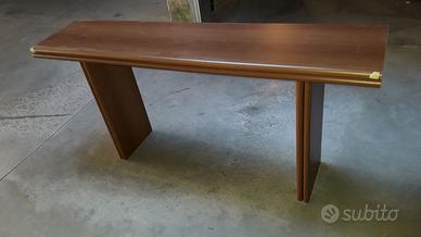 Tavolo pieghevole color ciliegio