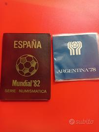 Monete Mondiali Calcio: Spagna '82 + Argentina '78