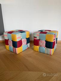 2 pouf Tomasucci patchwork