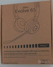 Cuffia prof. wireless Jabra  mod. evolve 65
