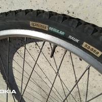 Cerchio Ruota Bici da 26 con Pneumatico e Camera