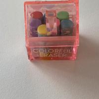 Set gomme colorate "Colorful Eraser"