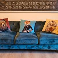 divano chesterfield 3 posti + poltrona
