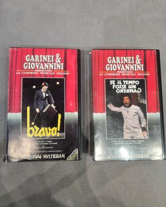 2 VHS con Montesano: Bravo! e Se il tempo fosse un