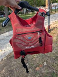 Giubbotto salvataggio rosso Wip Forward taglia M