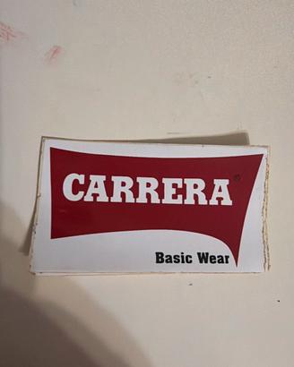 Adesivo Carrera vintage
