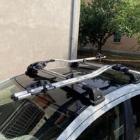 COMBO BARRE PORTATUTTO + DUE PORTA BICI THULE