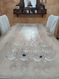 Servizio 12 pz cristallo di Bohemia