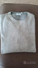 maglione Girocollo grigio