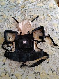 Marsupio Ergobaby nero beije da neonati a bimbi