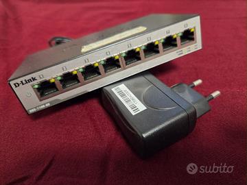 Switch D-Link managed 8 porte