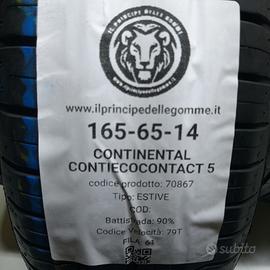 2 GOMME 165 65 14 CONTINENTAL A70867