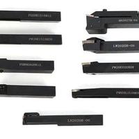 9 Utensili Tornio da 20mm con Inserti Metallo Duro