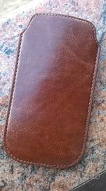 Custodia Cover protettiva cuoio sintetico Iphone 5