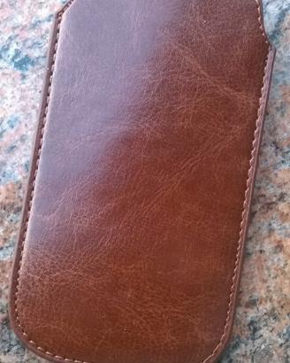 Custodia Cover protettiva cuoio sintetico Iphone 5