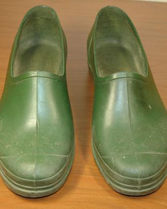 Scarpe da giardino in pvc verde taglia 40