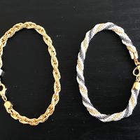 Bracciali dorati