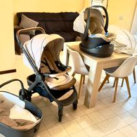 TRIO COMLETO CHICCO PASSEGGINO, CULLA, OVETTO