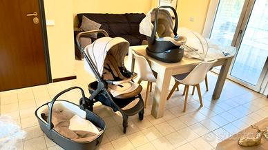 TRIO COMLETO CHICCO PASSEGGINO, CULLA, OVETTO