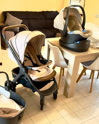 TRIO COMLETO CHICCO PASSEGGINO, CULLA, OVETTO