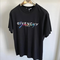 T-shirt GIVENCHY embroidered logo - due modelli
