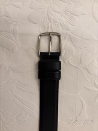 Cintura cuoio nera