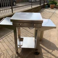 barbecue a gas in acciaio inox