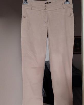 Pantaloni chino vita alta, Marca:Talco 