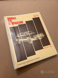 Manuale officina Alfa Romeo Sprint