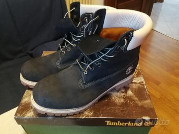 Stivali Timberland 6-inch blu/bianco uomo tg 44.5