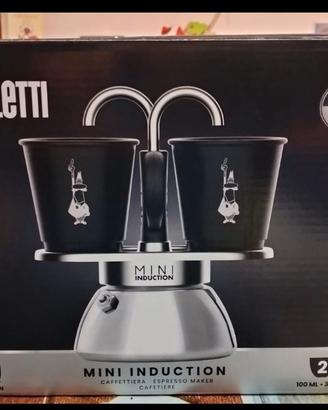 Bialetti Caffettiera mini Express Induction 2 tazz