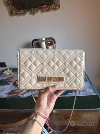 Love Moschino Borsa avorio trapuntata originale